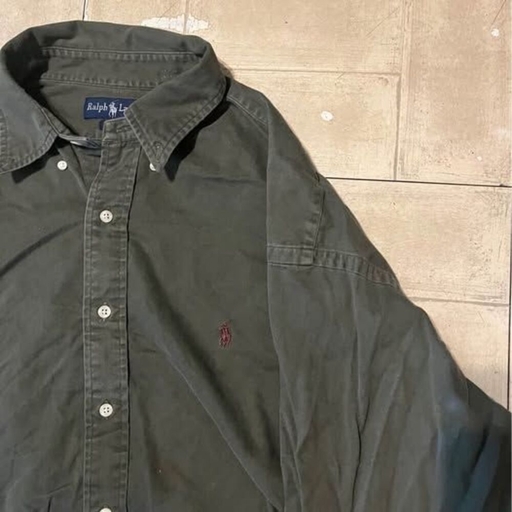 Ralph Lauren rugby button down dress/casual shirt size XXL